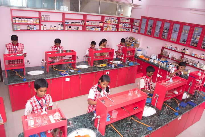 Jana Gana Mana English Secondary School-Chemstry Lab