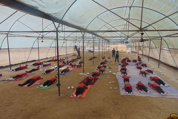 BoB Primaan International School-Yoga Activity