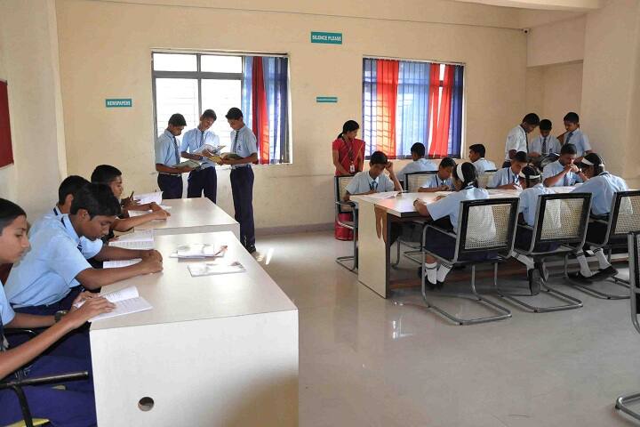 Unique English Medium School and Junior College-Library