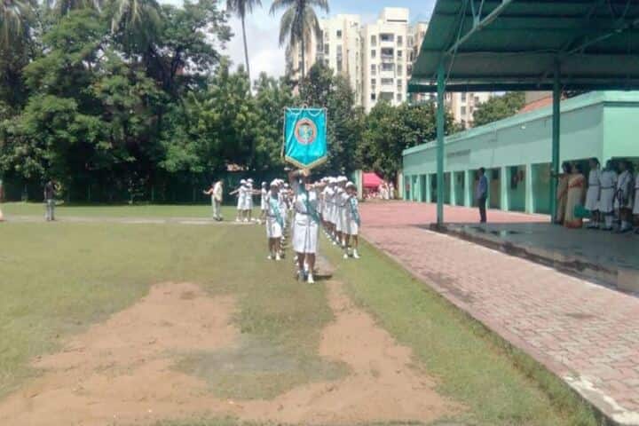 St Johns Diocesan Girls Higher Secondary School-March Past