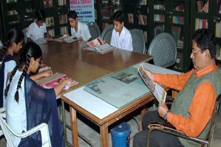 Mahatma Gandhi High School-Library