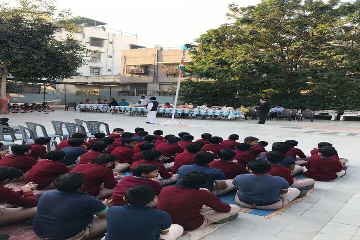 Sri Mirambika School-Flag Hosting