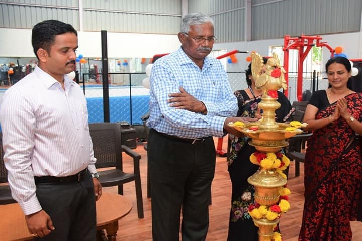 Acharya Pre University College-Lighting The Lamp