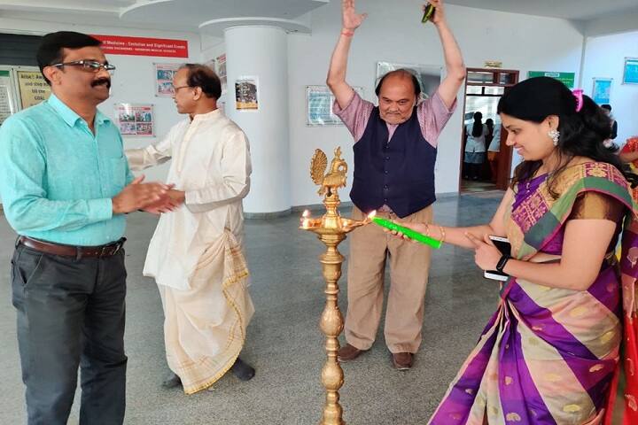 Krupanidhi Residential Pre University College-Lighting The Lamp