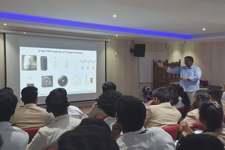 Krupanidhi Residential Pre University College-Smart Class Room