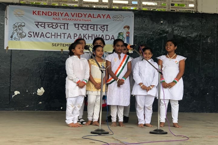 Kendriya Vidyalaya-Singing Event