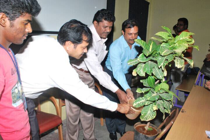 Rajajinagar Pre University College-Tree Plantation