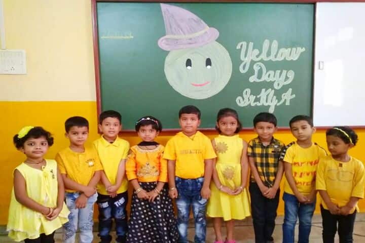 Tilak International School-Yellow Day