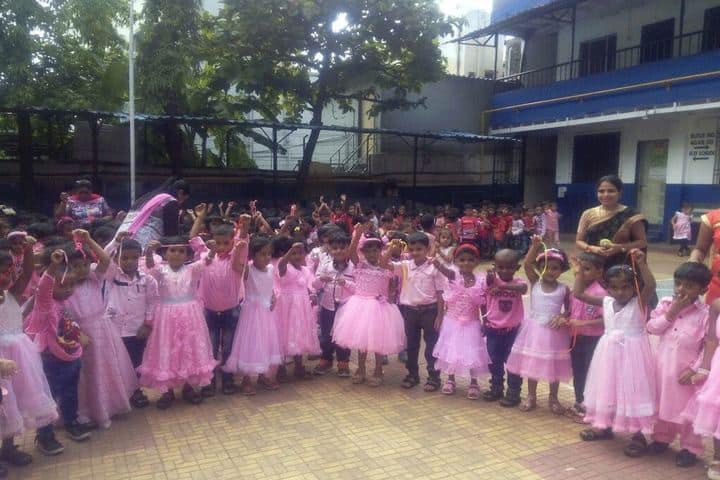 Bharat Education Societys Karthika High School and Junior College-Pink Day