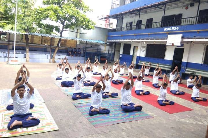 Bharat Education Societys Karthika High School and Junior College-Yoga Day