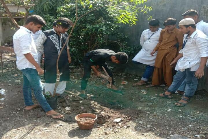 Bharat English High School and Junior College-Tree Plantation