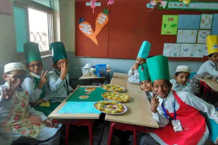 Saifi High School-Cooking Activity