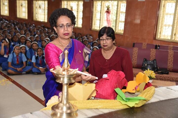 Mary Immaculate Girls High School-Lighting of Lamp