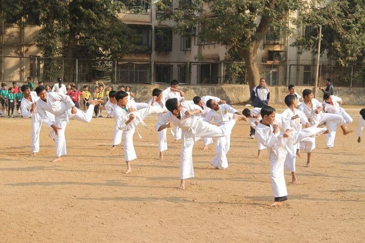 MP Shah English High School-Karate