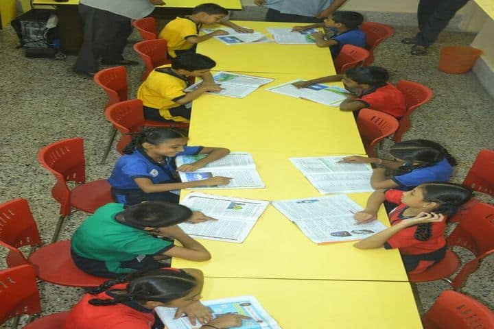 MP Shah English High School-Library