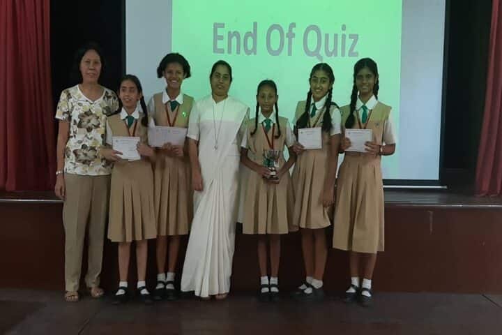Convent of Jesus and Mary High School-Science Quiz