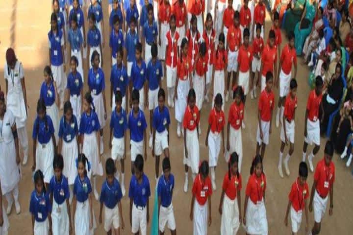 Annai Veilankannis Matric Higher Secondary School-Assembly Ground