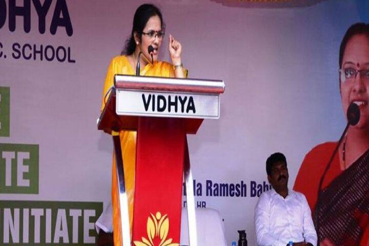 Vidya Matric Higher Seconday School-Speech