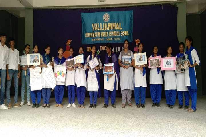 Valliammal Matriculation Higher Secondary School-UNO Day
