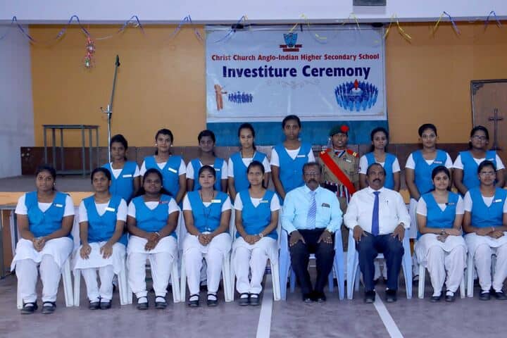 Christ Church Anglo Indian Higher Secondary School-Investiture Ceremony