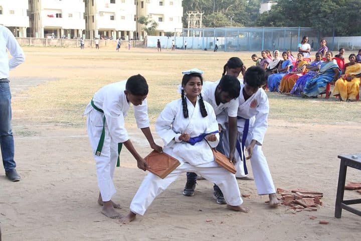 Geetha Matriculation Higher Secondary School-Karate