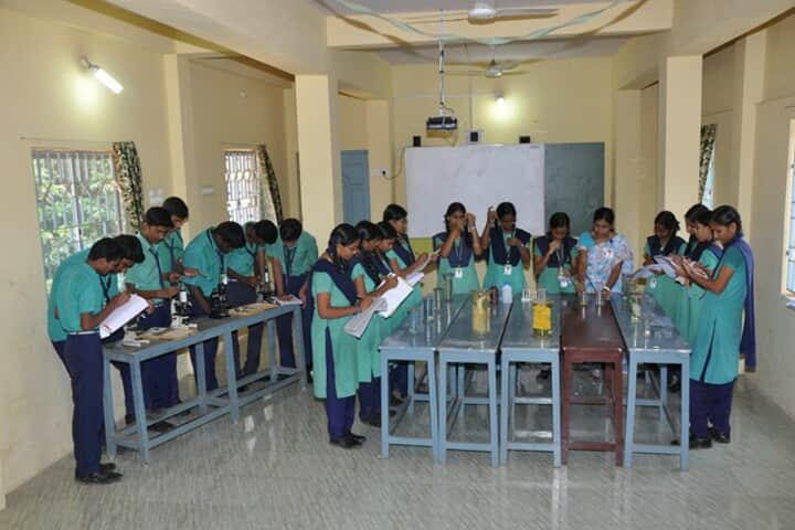 PNECT Kamaraj Matriculation Higher Secondary School-Biology Lab