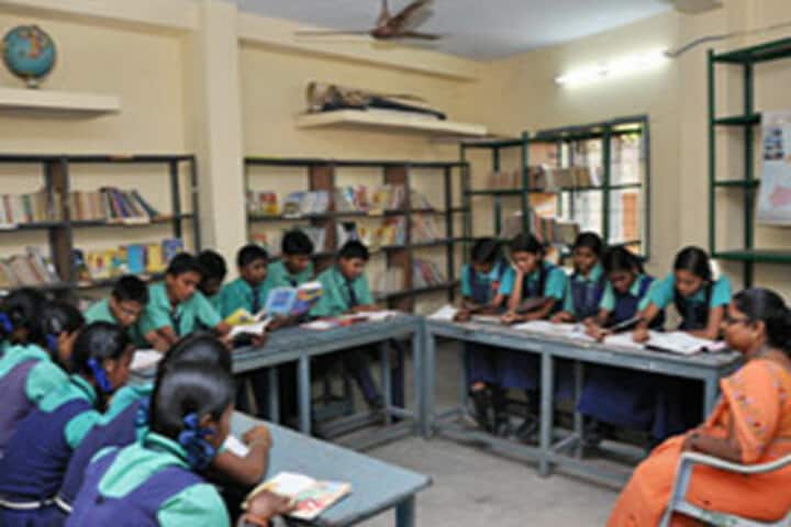 PNECT Kamaraj Matriculation Higher Secondary School-Library