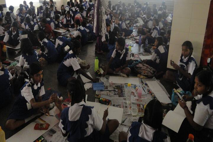 Rosary Matriculation Higher Secondary School-Art Room