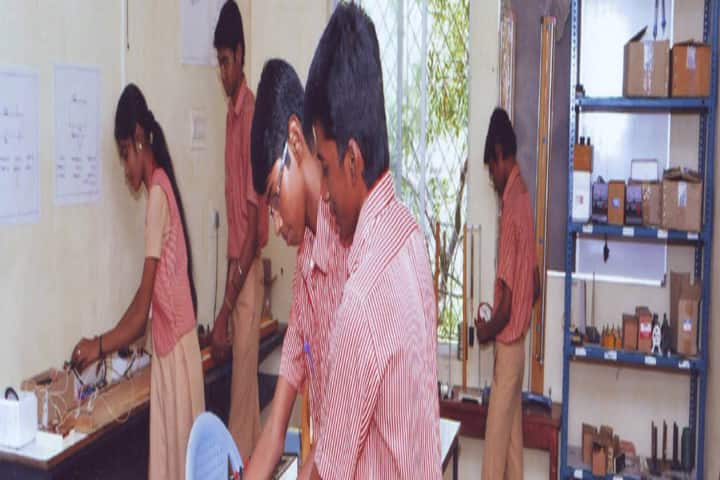 M P Aanandh Matriculation Higher Secondary School-Language Lab