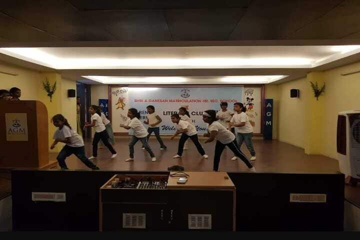 Shri A Ganesan Matriculation Higher Secondary School-Dance Competition