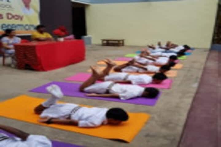 Shri A Ganesan Matriculation Higher Secondary School-Yoga