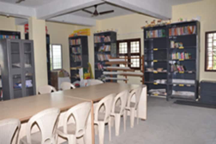 MKM Matriculation High Secondary School-Library