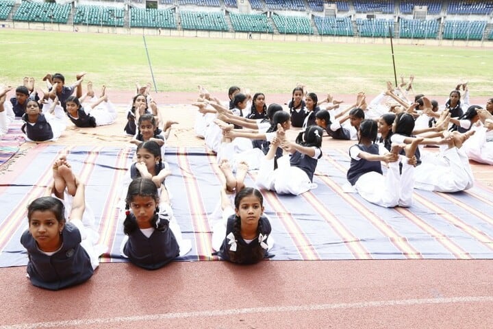 Shri Sanatana Dharma Vidyalaya Matriculation Higher Secondary School-Yoga Day