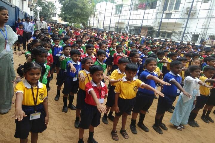 Sindhi Model Matriculation Higher Secondary School-Morning Assembly