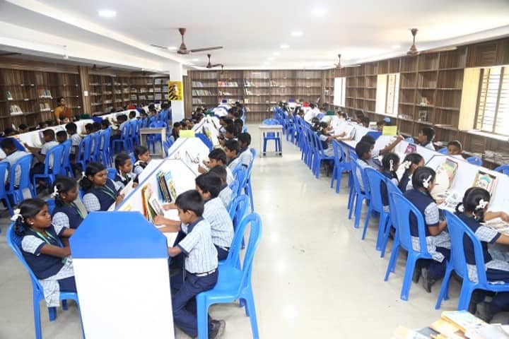 Nellai Nadar Matriculation Higher Secondary School-Library