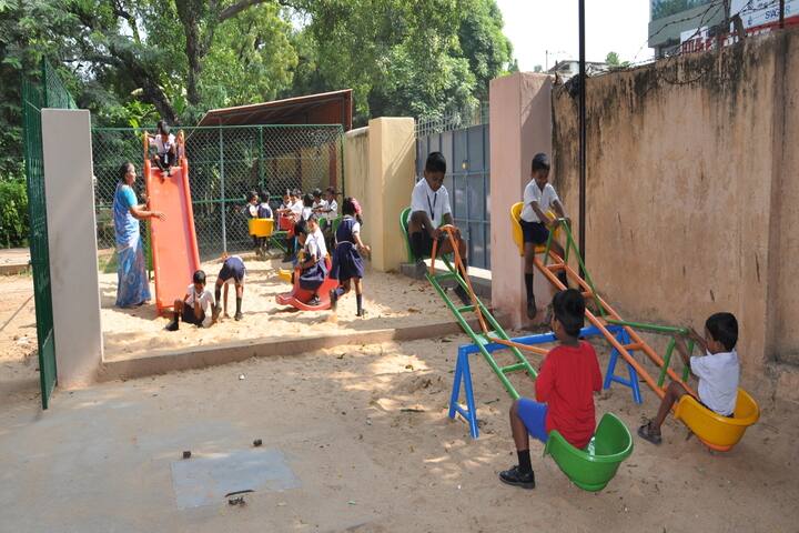 P S Matriculation Higher Secondary School-Kindergarten Playground