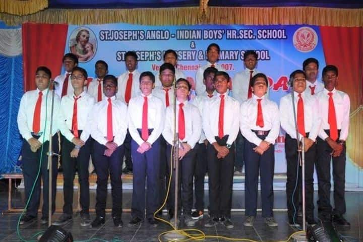 St Joseph Anglo Indian Boys Higher Seconday School-Singing