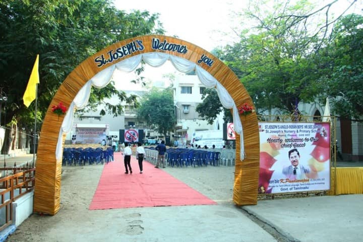 St Joseph Anglo Indian Boys Higher Seconday School-View of Entrance