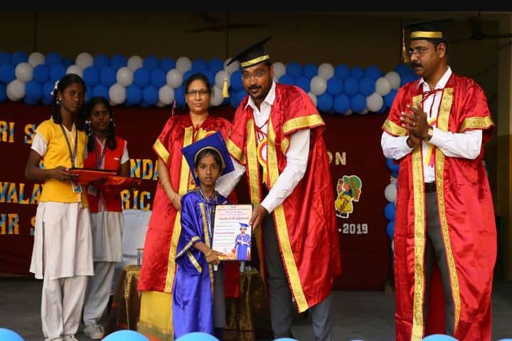 Sri Sayee Vivekananda Vidyalaya Matriculation Higher Secondary School-Achievement