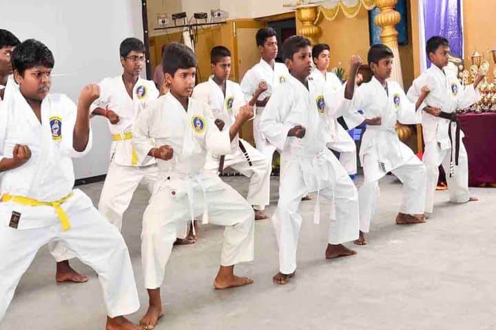Sri Sayee Vivekananda Vidyalaya Matriculation Higher Secondary School-Karate
