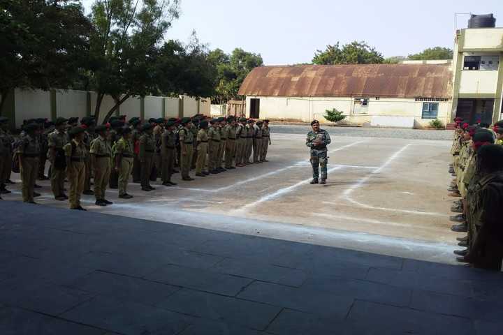 Shri Jagadguru Gangadhar High School-NCC Student