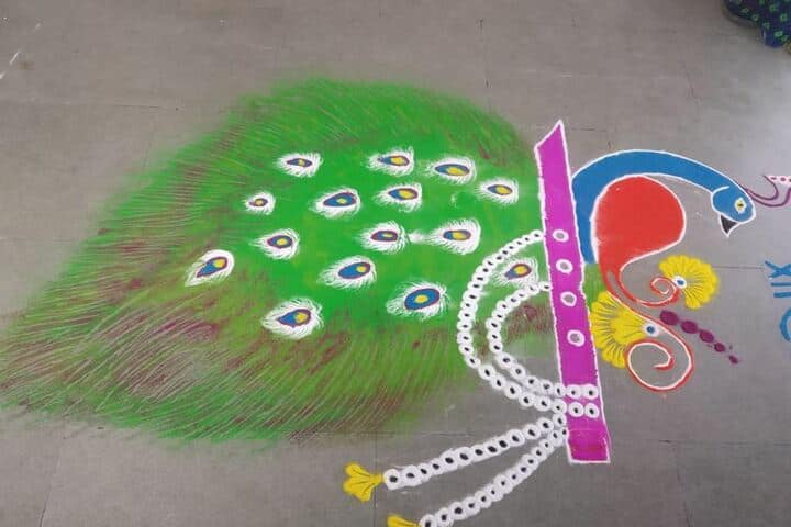 Scope Public Higher Secondary School-Rangoli