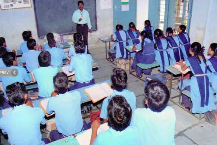 Sri Raghavendra Bala Kuteer English Medium High School-Classroom