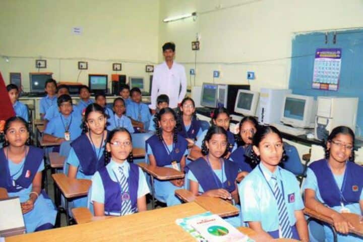 Sri Raghavendra Bala Kuteer English Medium High School-Language Lab
