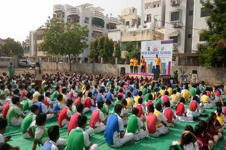 New Sunrise School-Yoga Day