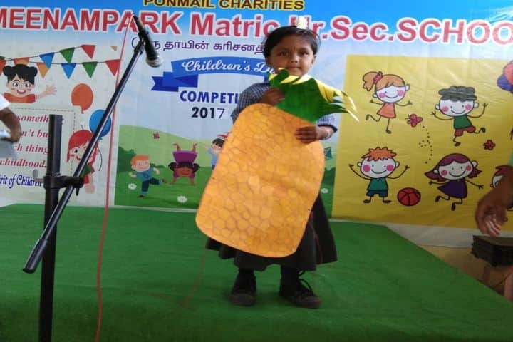 Meenampark Matriculation Higher Secondary School-Childrens Day