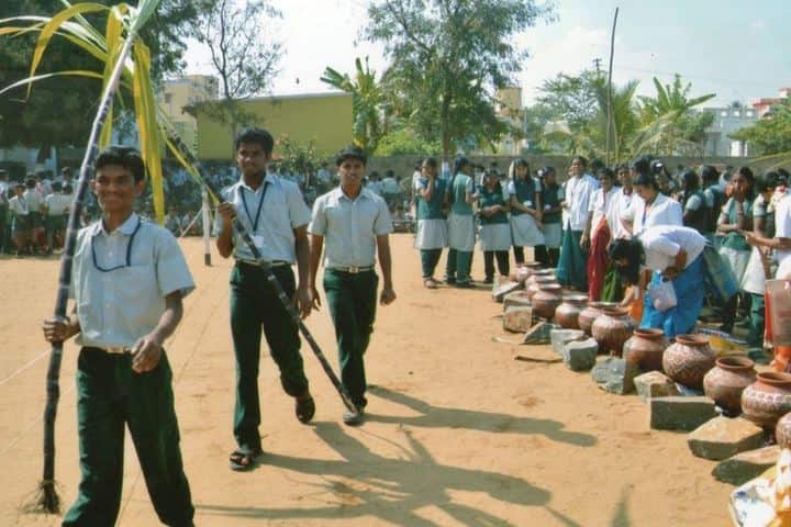 Meenampark Matriculation Higher Secondary School-Festival Distribution
