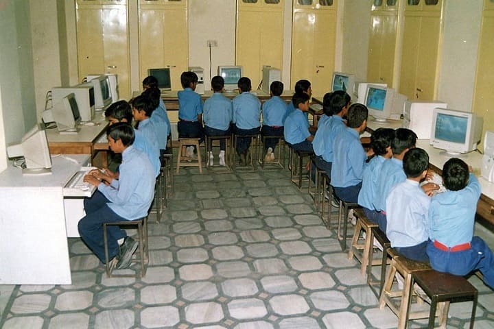Pink Model School-Computer lab