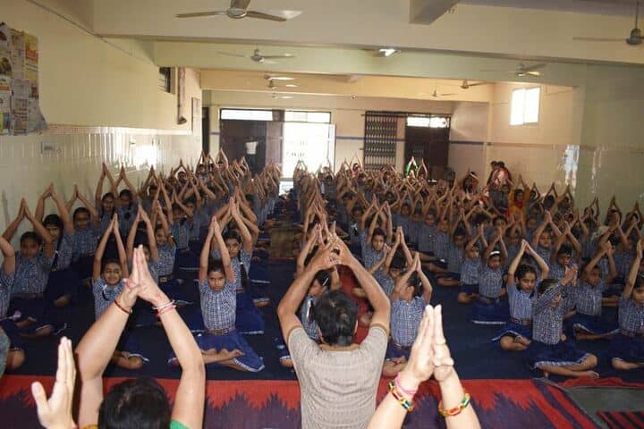 Bakhshis Springdales Upper Primary School-Yoga