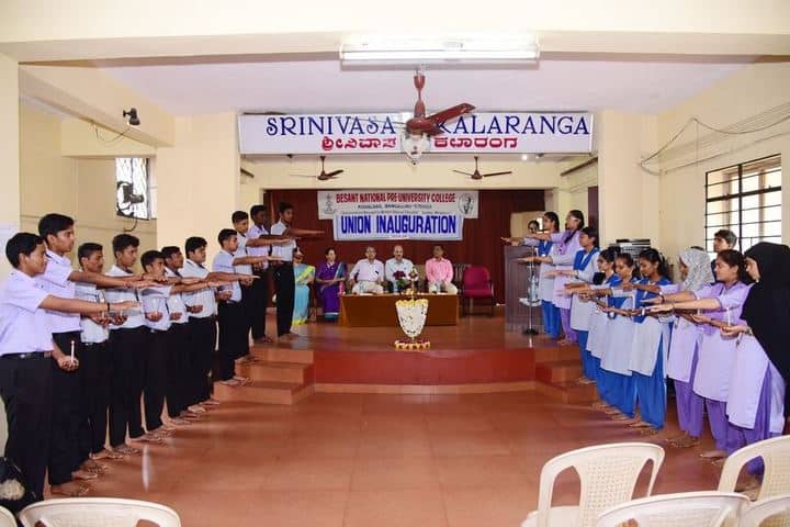 Besant National Girls Pre University College-Prayer